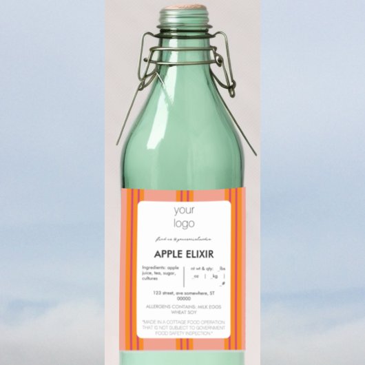 Hütte Quadratischer Aufkleber