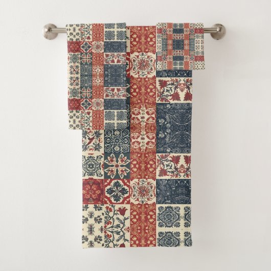 Hütte Quilt Badhandtuch Set (Insitu)