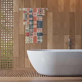 Hütte Quilt Badhandtuch Set