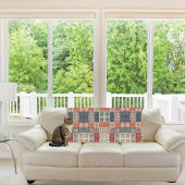 Hütte Quilt Fleecedecke