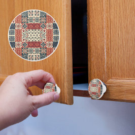 Hütte Quilt Keramikknauf