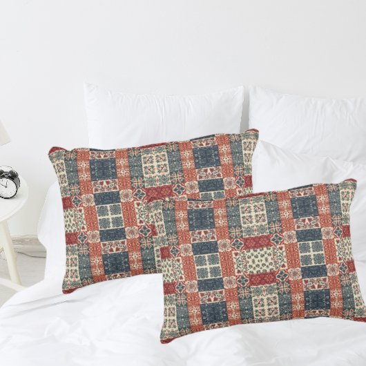 Hütte Quilt Kissenbezug