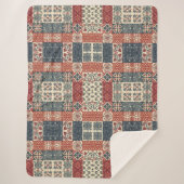 Hütte Quilt Sherpadecke (Vorderseite)