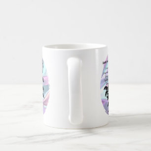 Hütte Rose auf Pastel - Granny's Magic Kaffeetasse