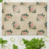 Hütte Rose Handtuch (Gefaltet)