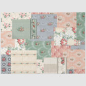 Hütte Rose Hintergrundpapier Seidenpapier (Vorderseite)