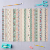 Hütte Rose Hintergrundpapier Stripppapier Seidenpapier (Basteln)