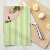 Hütte Rose Küchentuch (Viertel Falte)