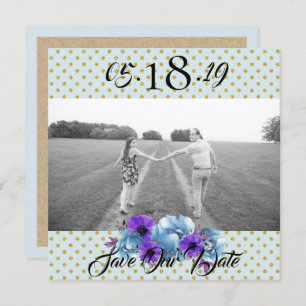 Hütte Rose Rustic Wedding Suite Save the Date Einladung