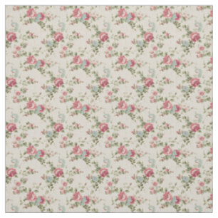 Hütte Rose Shabby Chic Elegante Stoff
