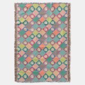 Hütte Seashell Pattern Decke (Vorderseite Vertikal)