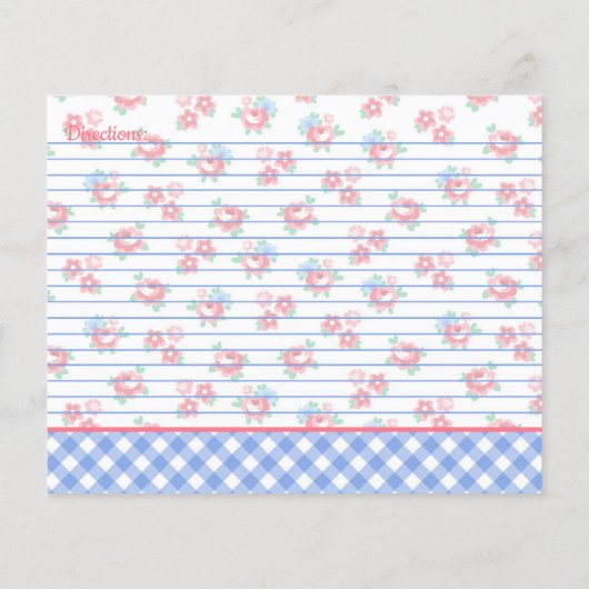 Hütte Shabby Chic Blumenkohl Personalisiert (Rückseite)