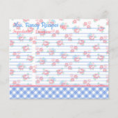 Hütte Shabby Chic Blumenkohl Personalisiert (Vorderseite)