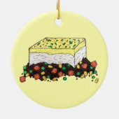 Hütte Shepherd Meat Pie English Food Keramik Ornament (Hinten)
