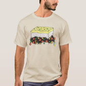 Hütte Shepherd Meat Pie English Food T-Shirt (Vorderseite)