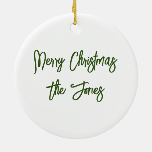 Hütte Snowy Weihnachtsschmuck (Hinten)