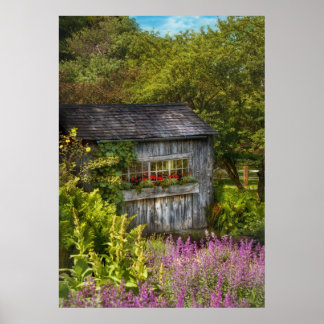 Hütte - Sommertraum Poster