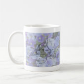 Hütte Stickerei & Petunias Kaffeetasse (Links)