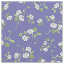 Hütte Style Periwinkle Floral Daisy