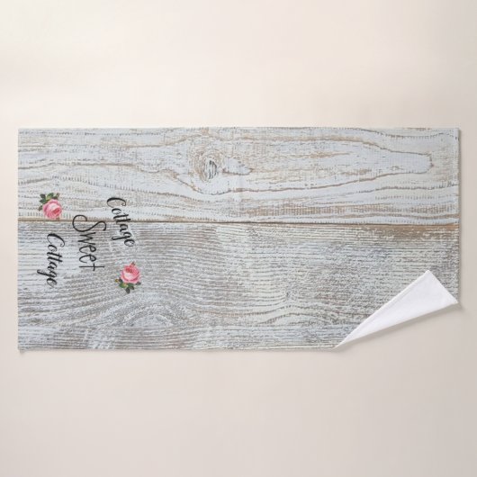 Hütte Sweet Hütte Badhandtuch Set (Badehandtuch)