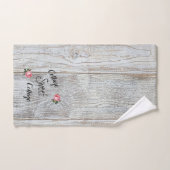 Hütte Sweet Hütte Badhandtuch Set (Handtuch)