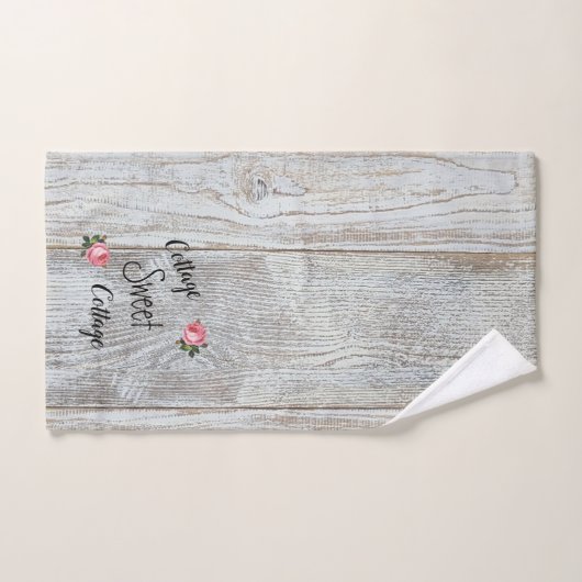 Hütte Sweet Hütte Badhandtuch Set (Handtuch)