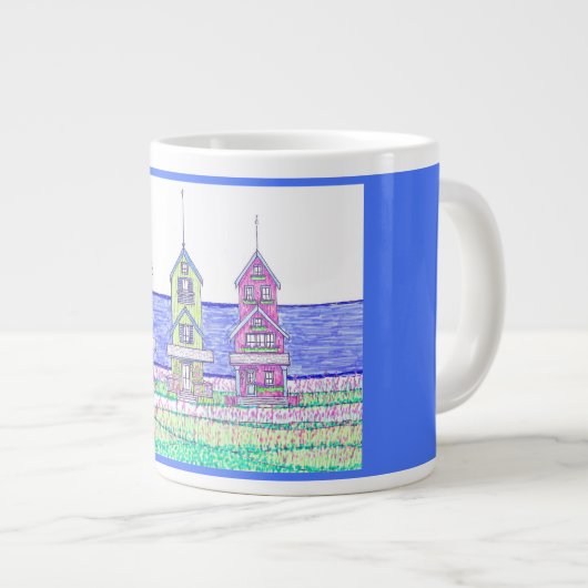 Hütte Trio Jumbo Tasse (Vorderseite Rechts)