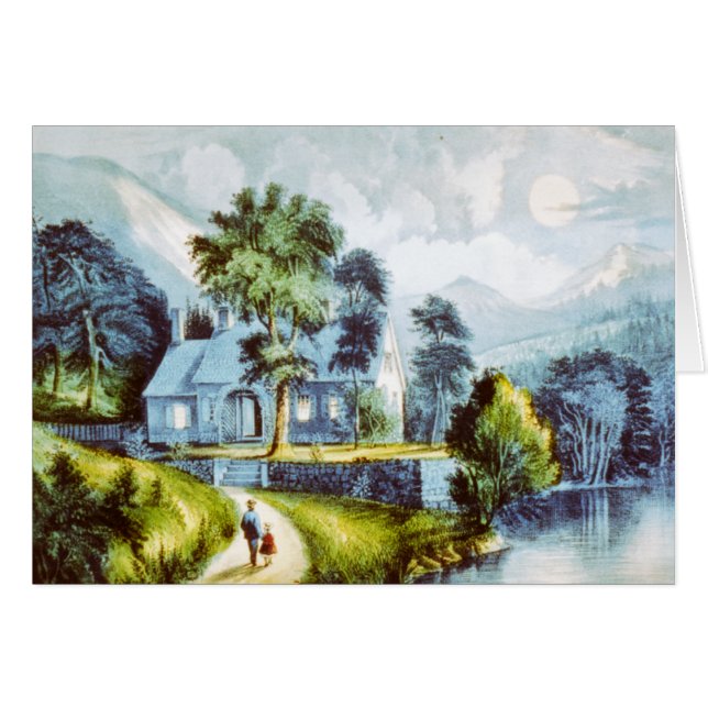 Hütte über die Klippe (Vorderseite (Horizontal))