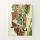 HÜTTE UND GARTEN JIGSAW PUZZLE (Vertikal)