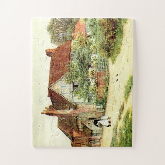 HÜTTE UND GARTEN JIGSAW PUZZLE (Vertikal)