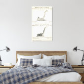 Hütte- und Simplex-Rasenmäher, Illustration Leinwanddruck (Insitu (Schlafzimmer))