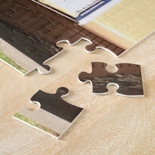 Hütte und Stolz Gingerbread - Martha's Vineyard Puzzle (Seite)