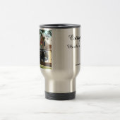 Hütte und Stolz Gingerbread - Martha's Vineyard Reisebecher (Mittel)