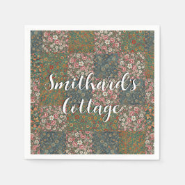 Hütte-Vordertür-matte-Kern Serviette