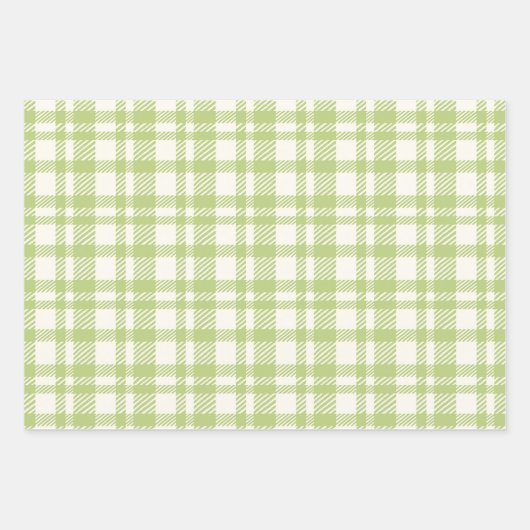 Hütte Weihnachtswrapping Paper - Garland Geschenkpapier Set (Vorderseite 3)