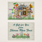 Hütte Window Gift Card - SRF (Vorne & Hinten)