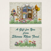 Hütte Window Gift Tag - SRF (Vorne & Hinten)