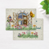 Hütte Window Gift Tag - SRF (Schreibtisch)
