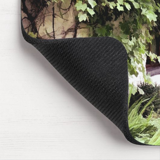 Hütte WISTERIEN Mousepad (Ecke)