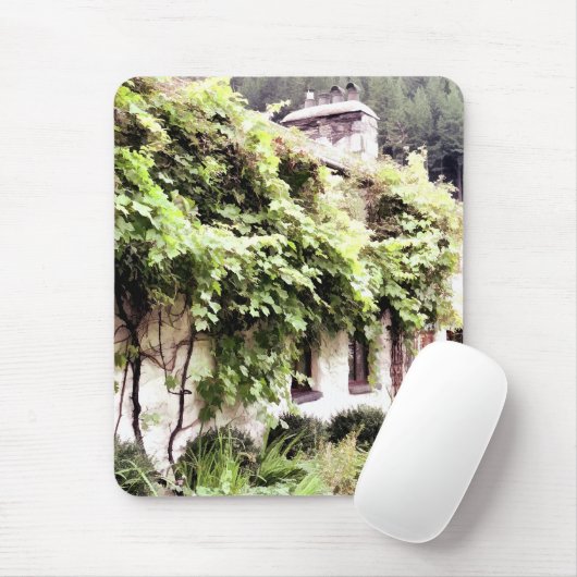 Hütte WISTERIEN Mousepad (Mit Mouse)