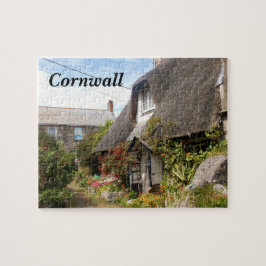 Hütten an Cadgwith Cornwall Fotografie Puzzle