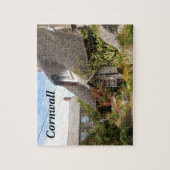 Hütten an Cadgwith Cornwall Fotografie Puzzle (Vertikal)