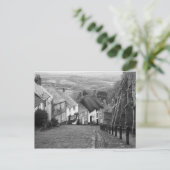 Hütten auf einem goldenen Hügel, Shaftesbury, Dors Postkarte (Stehend Vorderseite)