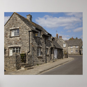 Hütten, Burgdorf Corfe, Dorset, England, Poster