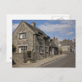 Hütten, Burgdorf Corfe, Dorset, England, Postkarte (Vorne/Hinten)