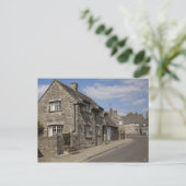 Hütten, Burgdorf Corfe, Dorset, England, Postkarte (Stehend Vorderseite)