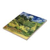 Hütten, Cordeville von Vincent van Gogh Fliese (Seite)