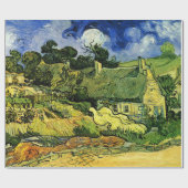 Hütten, Cordeville von Vincent van Gogh Geschenkpapier (Flach)
