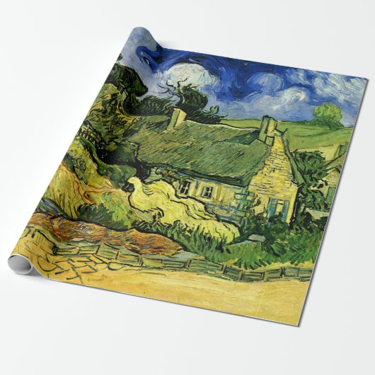 Hütten, Cordeville von Vincent van Gogh Geschenkpapier (Ungerollt)