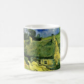 Hütten, Cordeville von Vincent van Gogh Kaffeetasse (VorderseiteRechts)